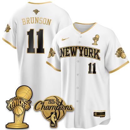 NYK 2026 NBA Champions Vapor Jersey - Stitched2