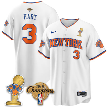 NYK 2026 NBA Champions Vapor Jersey - Stitched2