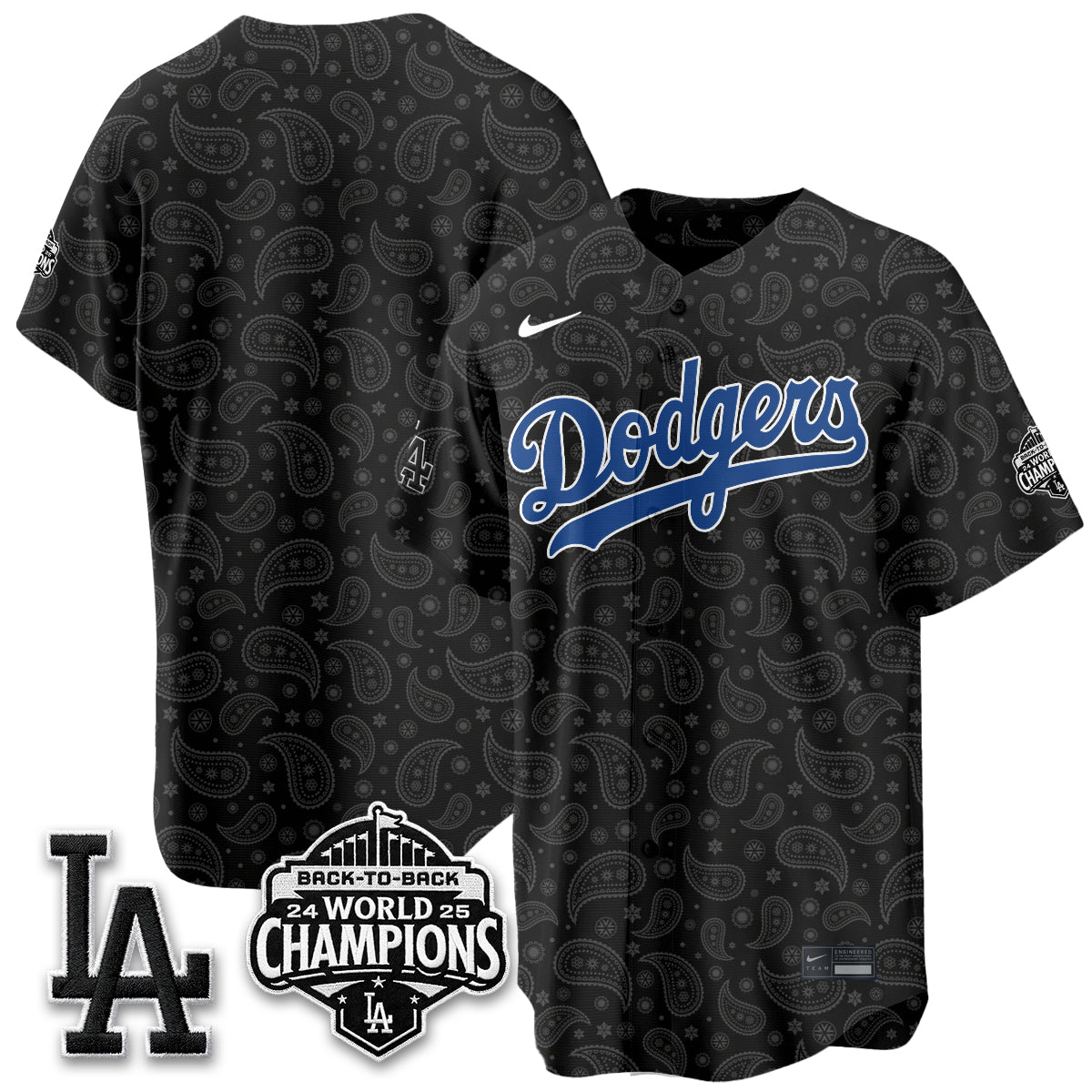 LAD Paisley Vapor Jersey - Stitched