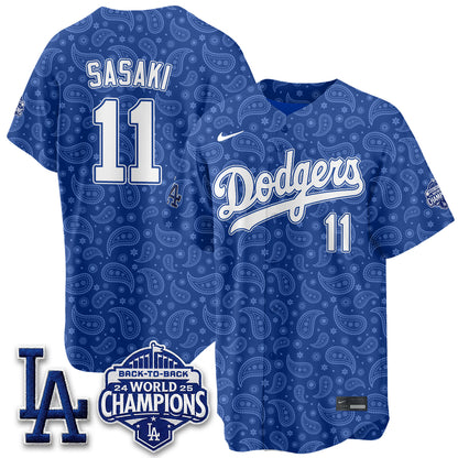 LAD Paisley Vapor Jersey - Stitched
