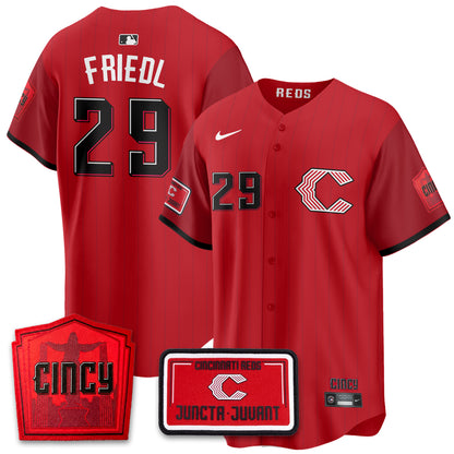 CIN 2026 City Connect Limited Premier Vapor Jersey - All Stitched