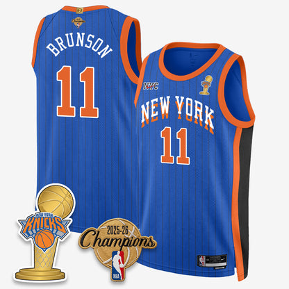 NYK 2026 Basketball Champions Vapor Jersey - Stitched2
