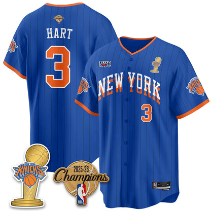 NYK 2026 NBA Champions Vapor Jersey - Stitched2