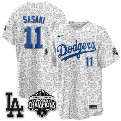 LAD Paisley Vapor Jersey - Stitched