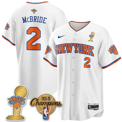 NYK 2026 NBA Champions Vapor Jersey - Stitched2