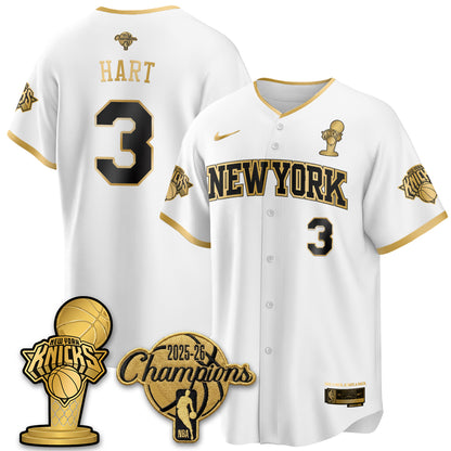 NYK 2026 NBA Champions Vapor Jersey - Stitched2