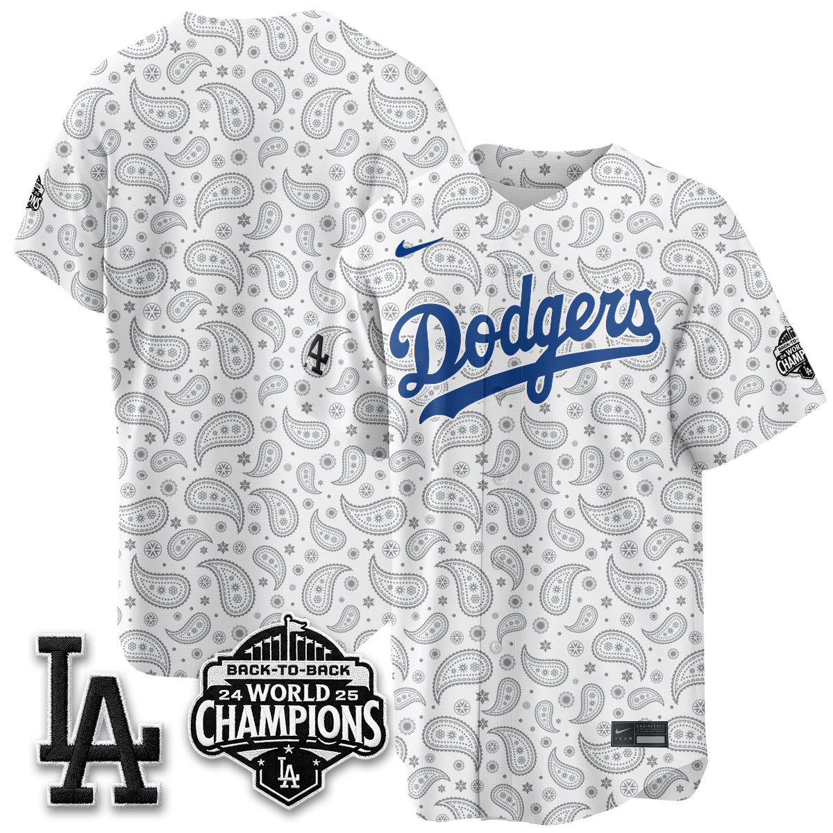 LAD Paisley Vapor Jersey - Stitched