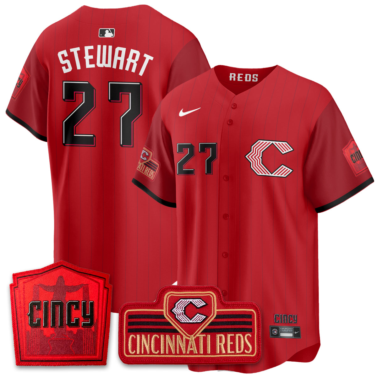 CIN 2026 City Connect Limited Premier Vapor Jersey - All Stitched