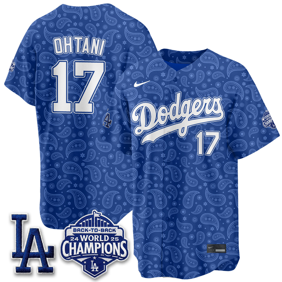 LAD Paisley Vapor Jersey - Stitched