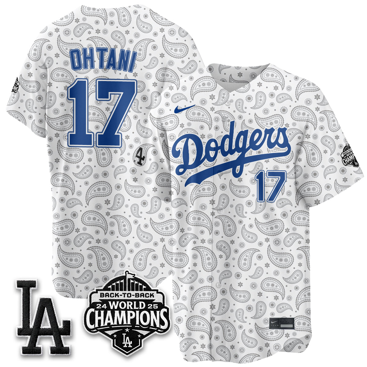 LAD Paisley Vapor Jersey - Stitched
