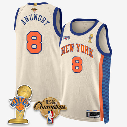 NYK 2026 Basketball Champions Vapor Jersey - Stitched2