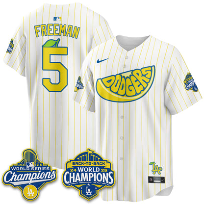 LAD Lemonade Collection Vapor Jersey - Stitched