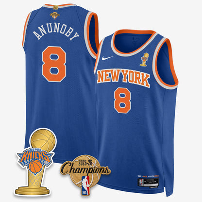 NYK 2026 Basketball Champions Vapor Jersey - Stitched2