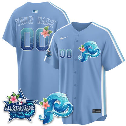 PHI Aloha Spirit Vapor Limited Custom Jersey - Stitched