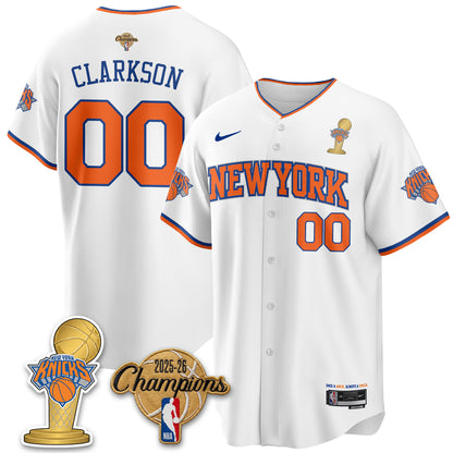 NYK 2026 NBA Champions Vapor Jersey - Stitched2