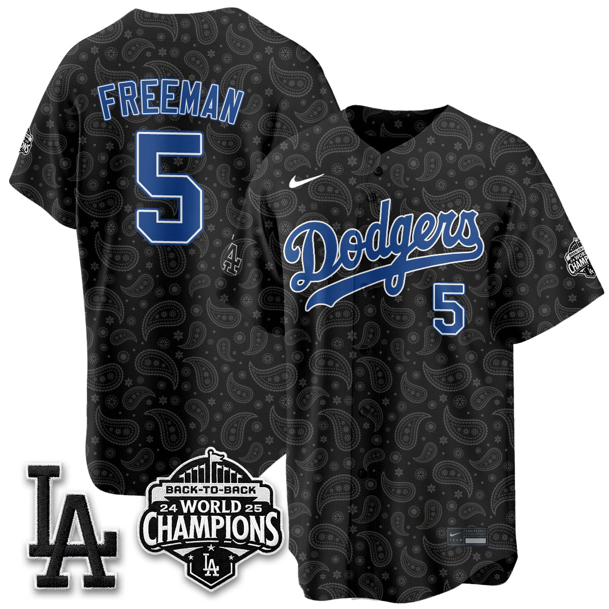 LAD Paisley Vapor Jersey - Stitched