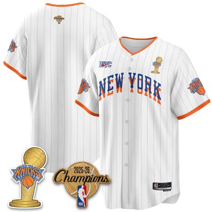 NYK 2026 NBA Champions Vapor Jersey - Stitched2