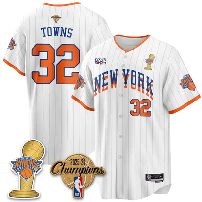 NYK 2026 NBA Champions Vapor Jersey - Stitched2