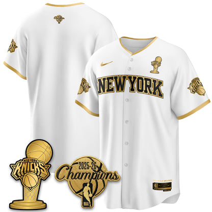 NYK 2026 NBA Champions Vapor Jersey - Stitched2