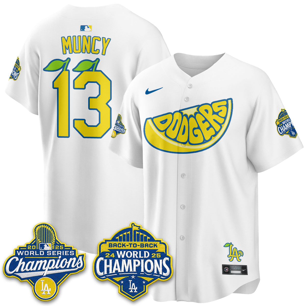 LAD Lemonade Collection Vapor Jersey - Stitched