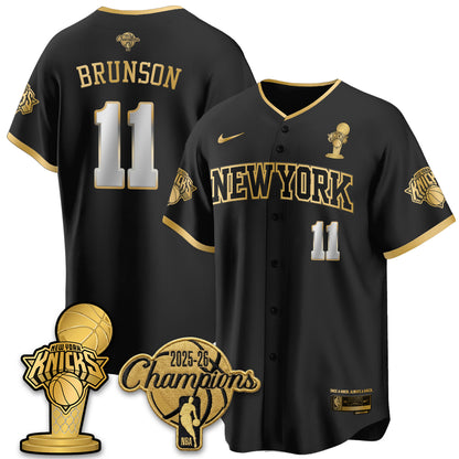 NYK 2026 NBA Champions Vapor Jersey - Stitched2