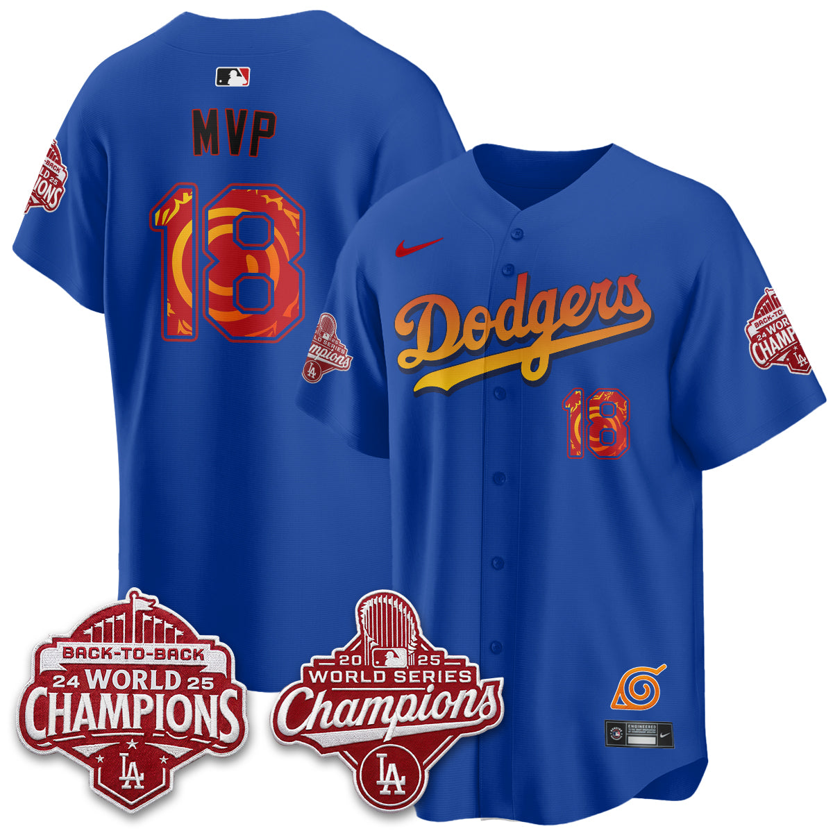 LAD x The Knucklehead Ninja Vapor Jersey - Stitched