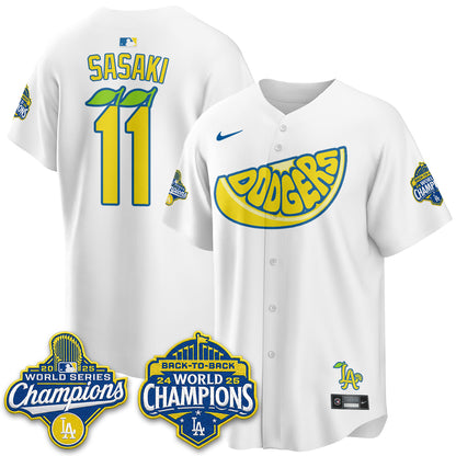 LAD Lemonade Collection Vapor Jersey - Stitched