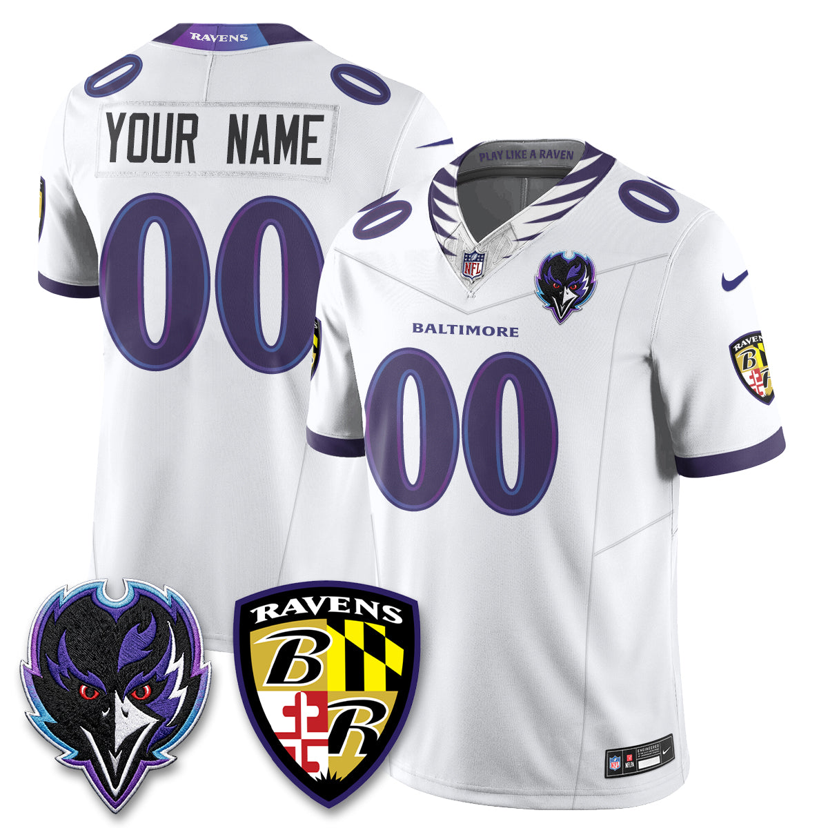 BAL The Next Flight Vapor Custom Jersey - All Stitched