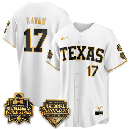 TEX Softball 2026 World Series (WCWS) Vapor Premier Limited Jersey - B2B Champs - All Stitched