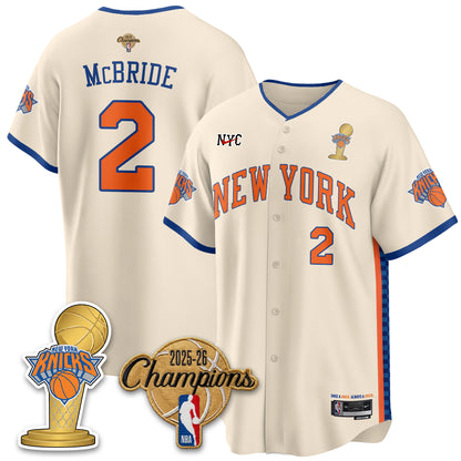 NYK 2026 NBA Champions Vapor Jersey - Stitched2