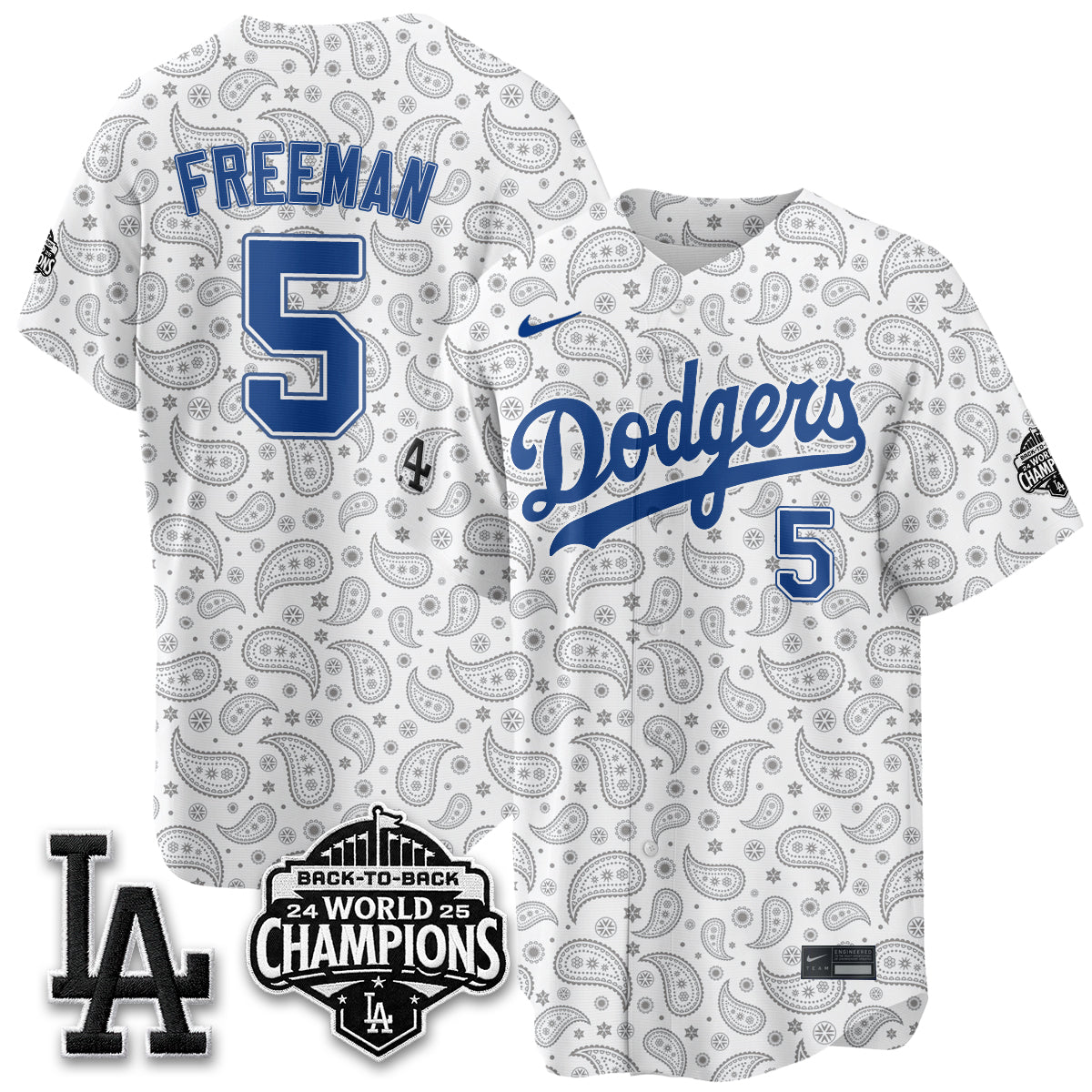 LAD Paisley Vapor Jersey - Stitched