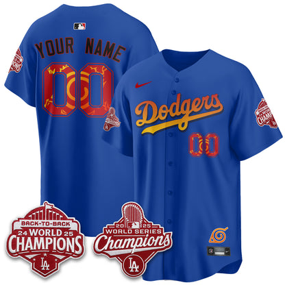 LAD x The Knucklehead Ninja Vapor Custom Jersey - Stitched
