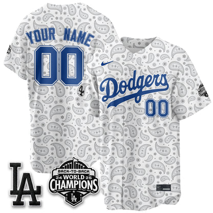 LAD Paisley Vapor Custom Jersey - Stitched
