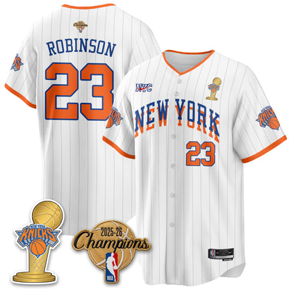 NYK 2026 NBA Champions Vapor Jersey - Stitched2