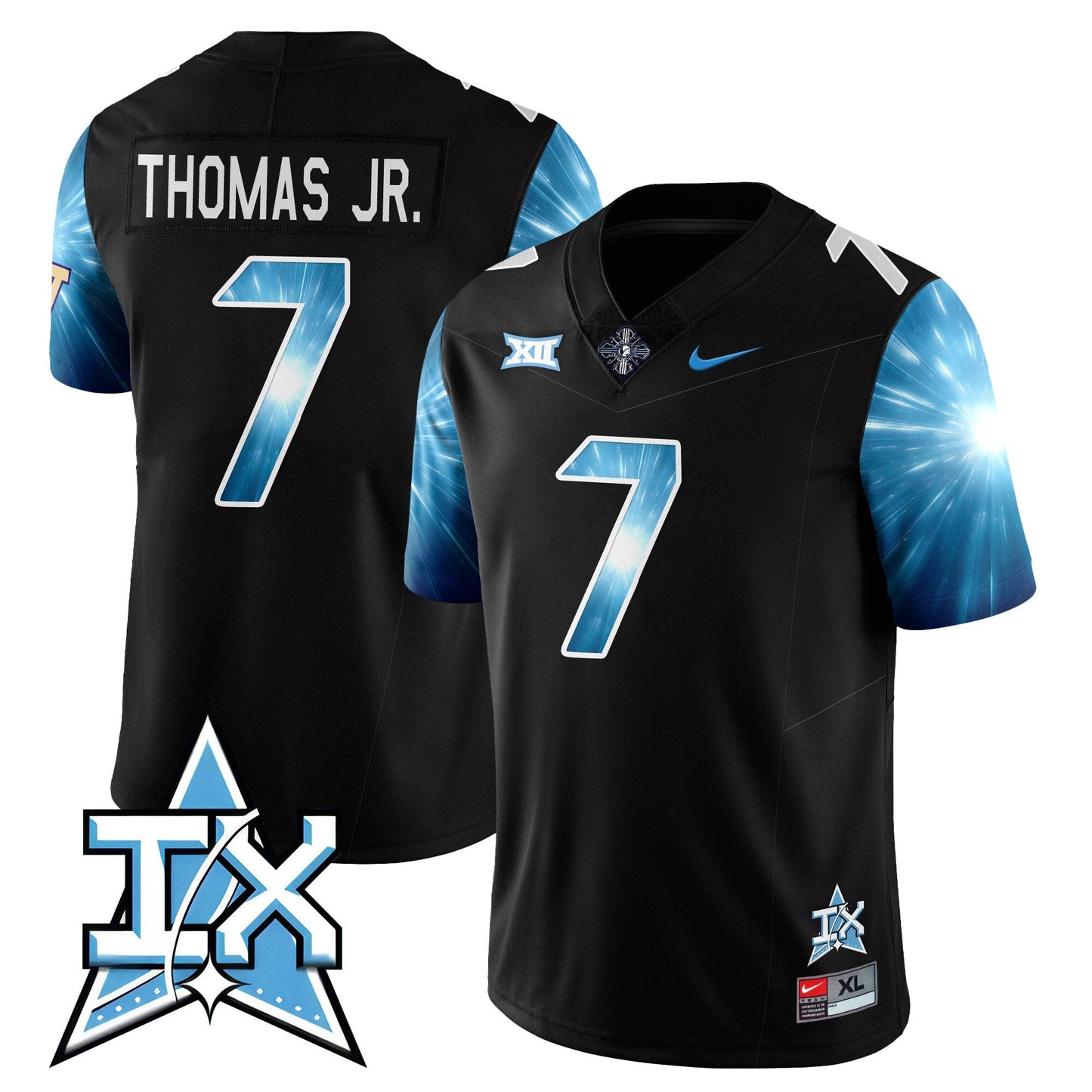 UCF Knights Football 2025 Space Game Uniform - All Stitched