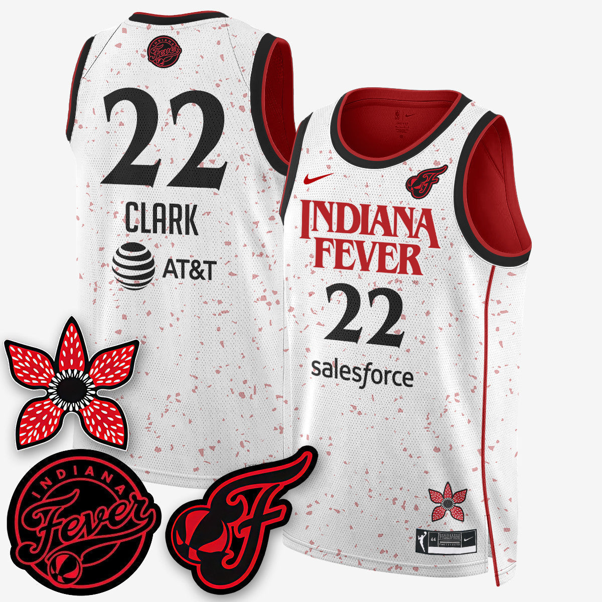 Men's Indiana Fever 'Stranger Things' Jersey - Stitched