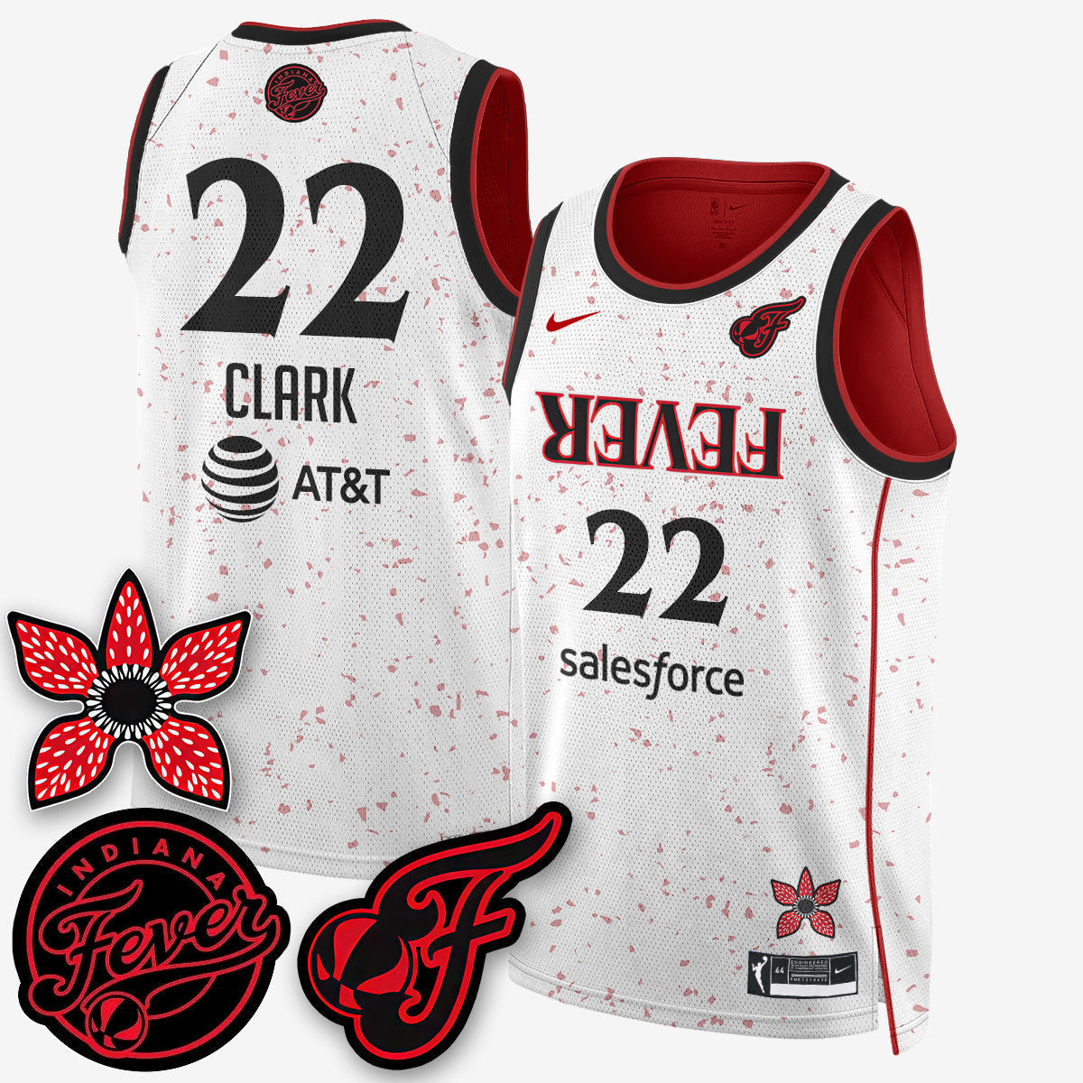 Men's Indiana Fever 'Stranger Things' Jersey - Stitched