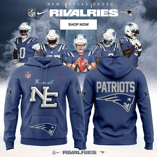NEP Blue Rivalries  Pullover Hoodie N6 - All Stitched