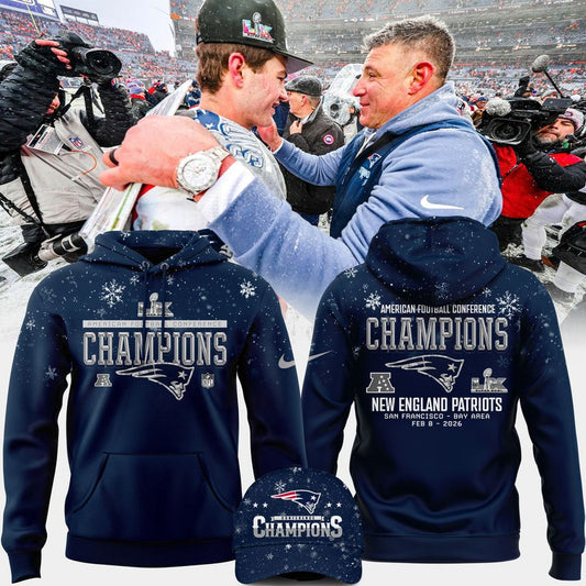 NE 2025 AFC Champions Vapor Limited Hoodie Printed N2